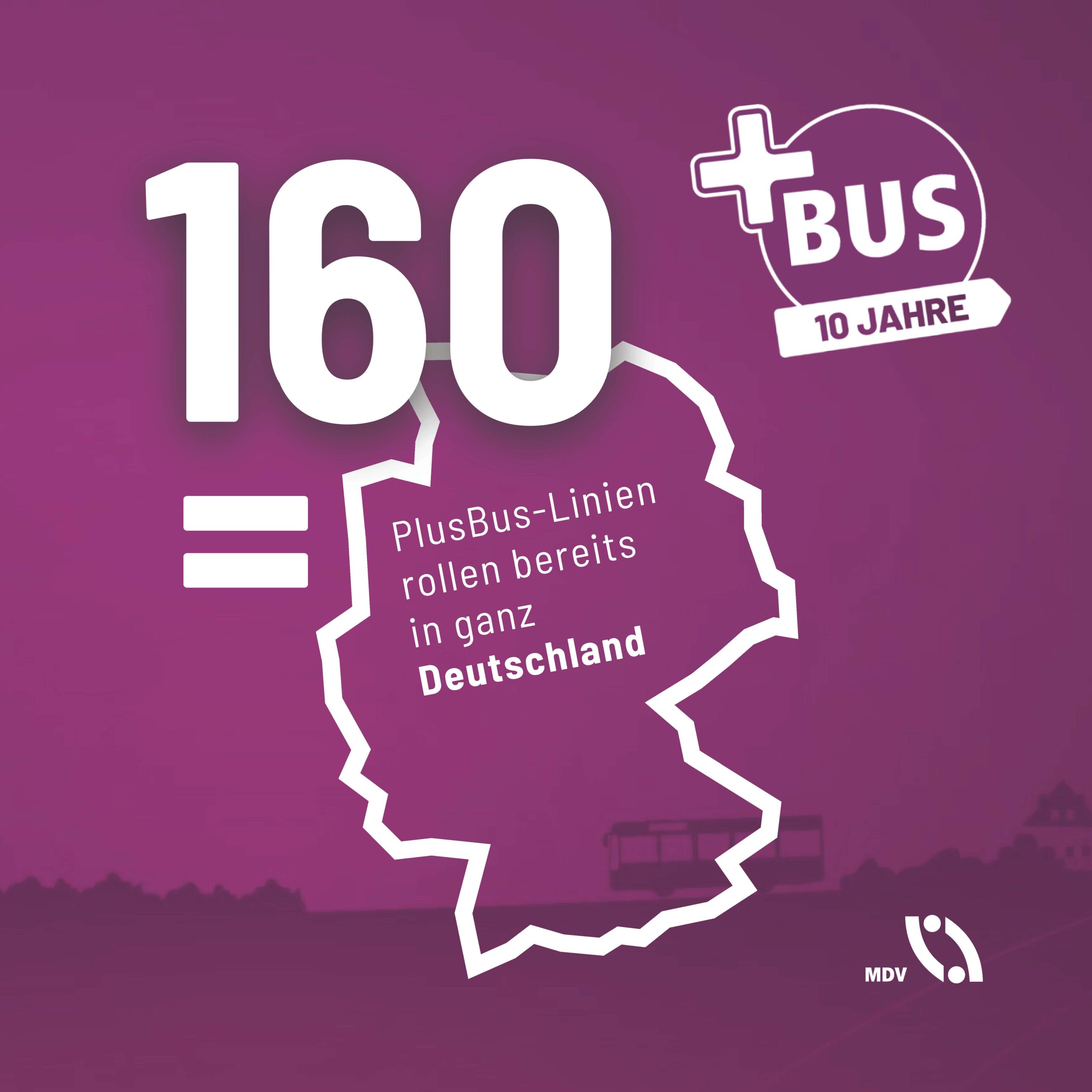 160 Linien in ganz Deutschland
